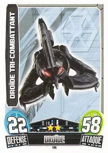 Force Attax : Saga série 2 (France 2013) - Droïde Tri-Combattant