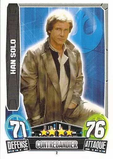 Force Attax : Saga série 2 (France 2013) - Han Solo