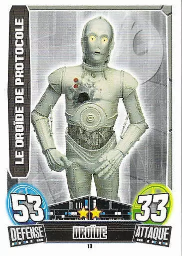 Force Attax : Saga série 2 (France 2013) - Le Droïde de Protocole