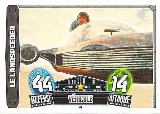 Force Attax : Saga série 2 (France 2013) - Le Landspeeder