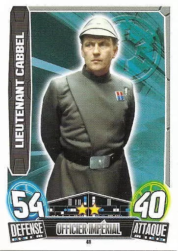 Force Attax : Saga série 2 (France 2013) - Lieutenant Cabbel