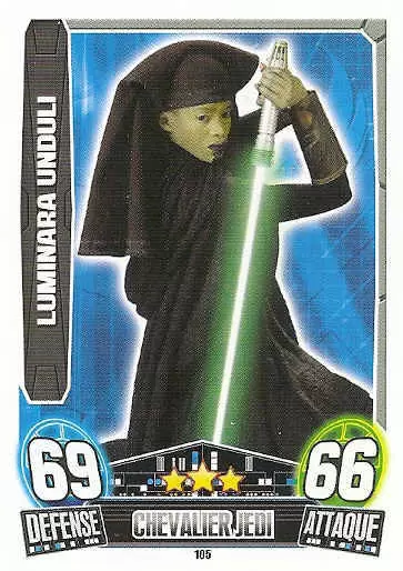 Force Attax : Saga série 2 (France 2013) - Luminara Unduli