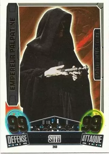 Force Attax : Saga série 2 (France 2013) - Maître de la Force : Empereur Palpatine
