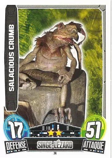 Force Attax : Saga série 2 (France 2013) - Salacious Crumb
