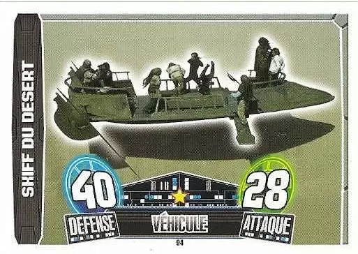 Force Attax : Saga série 2 (France 2013) - Skiff du Désert