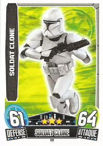 Force Attax : Saga série 2 (France 2013) - Soldat Clone