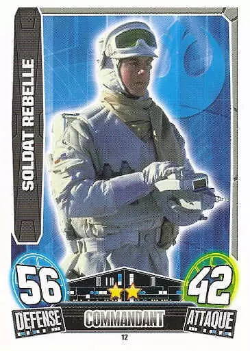 Force Attax : Saga série 2 (France 2013) - Soldat Rebelle