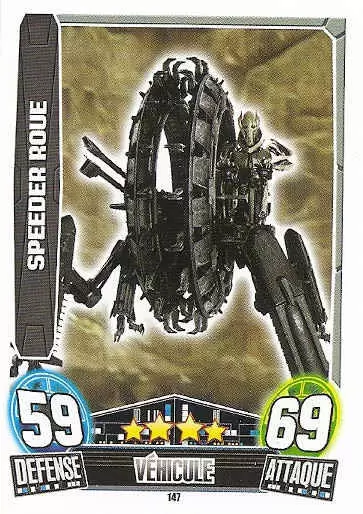 Force Attax : Saga série 2 (France 2013) - Speeder Roue