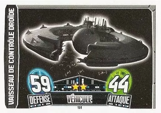 Force Attax : Saga série 2 (France 2013) - Vaisseau de Contrôle Droïde