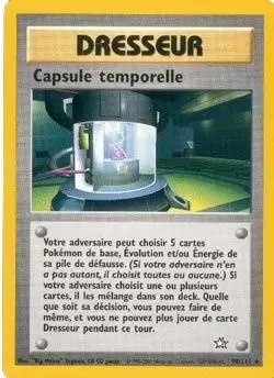 Neo Genesis - Capsule temporelle