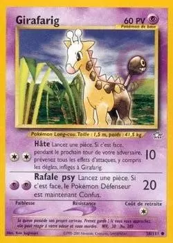 Neo Genesis - Girafarig