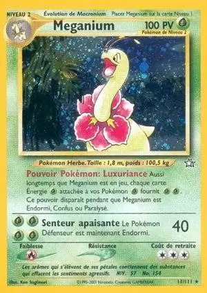 Neo Genesis - Meganium Holographique