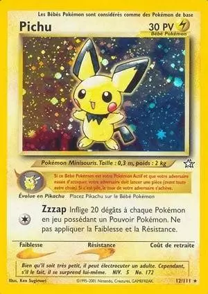 Neo Genesis - Pichu Holographique
