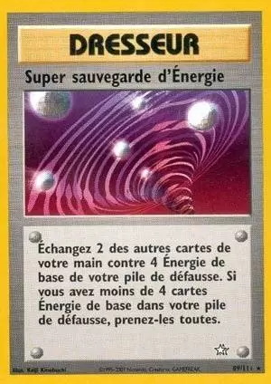 Neo Genesis - Super sauvegarde d\'Énergie