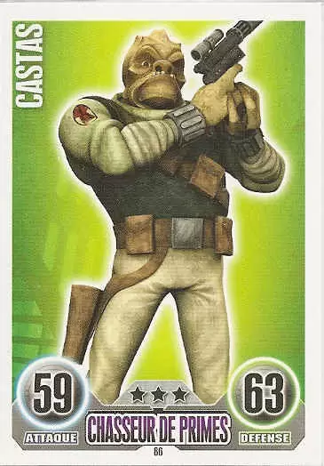 Star Wars Force Attax (France 2011) - Castas