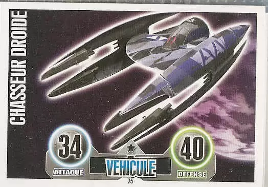 Star Wars Force Attax (France 2011) - Chasseur Droide