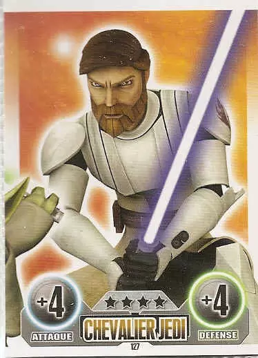 Star Wars Force Attax (France 2011) - Chevalier Jedi #1-3