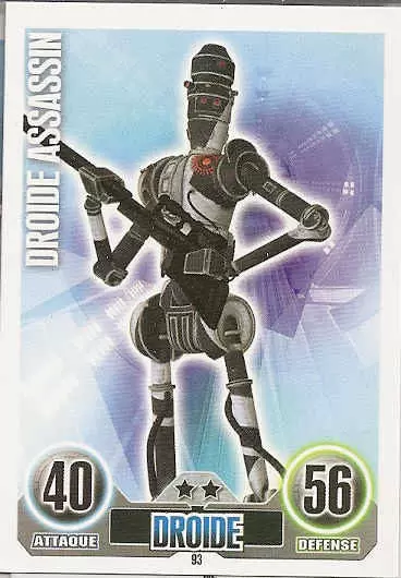 Star Wars Force Attax (France 2011) - Droide Assassin