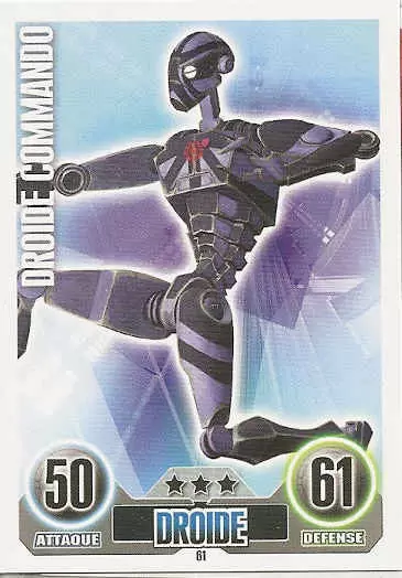 Star Wars Force Attax (France 2011) - Droide Commando