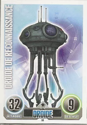 Star Wars Force Attax (France 2011) - Droide de Reconnaissance