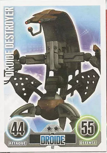 Star Wars Force Attax (France 2011) - Droide Destroyer
