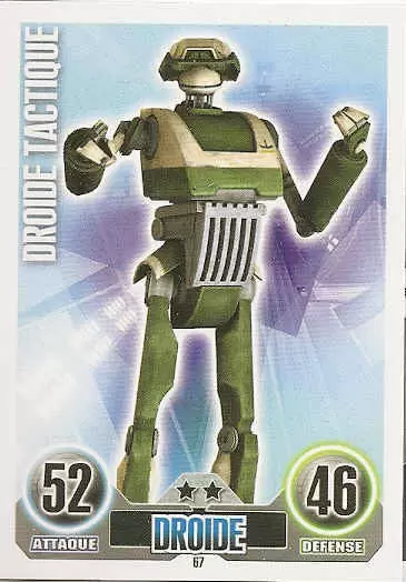 Star Wars Force Attax (France 2011) - Droide Tactique