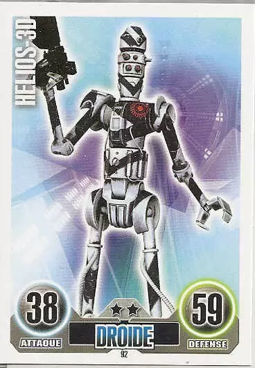 Star Wars Force Attax (France 2011) - Helios-3D