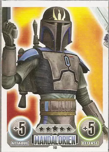 Star Wars Force Attax (France 2011) - Mandalorien #3