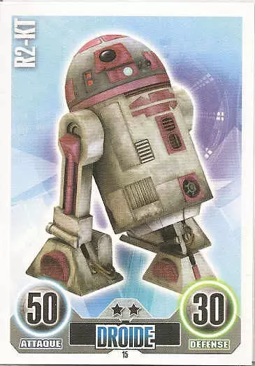 Star Wars Force Attax (France 2011) - R2-KT