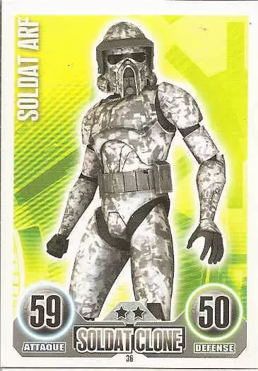 Star Wars Force Attax (France 2011) - Soldat ARF