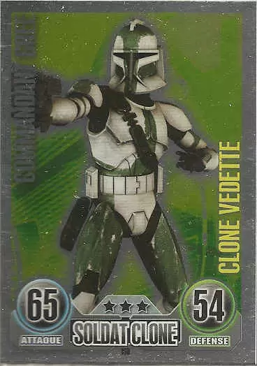 Star Wars Force Attax (France 2011) - Vedette : Commandant Gree