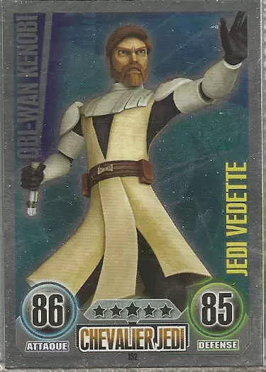 Star Wars Force Attax (France 2011) - Vedette : Obi-Wan Kenobi