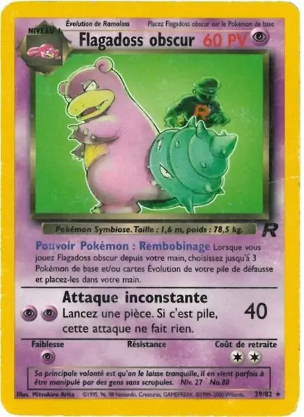 Team Rocket - Flagadoss obscur