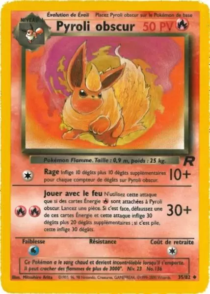 Team Rocket - Pyroli obscur