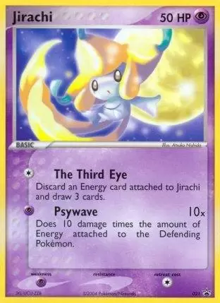 Black Star Nintendo EX - Jirachi