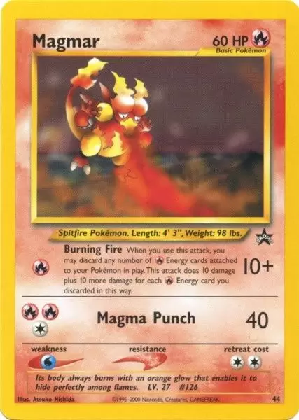 Black Star Wizard Of The Coast - Magmar