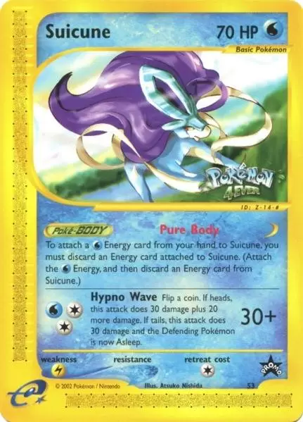 Black Star Wizard Of The Coast - Suicune
