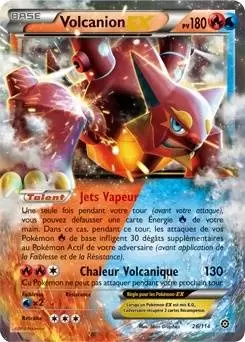 Pokémon XY Offensive Vapeur - Volcanion EX