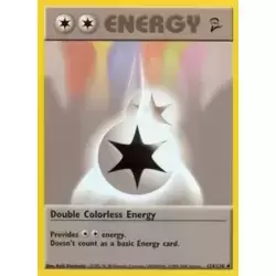 Double Énergie Incolore