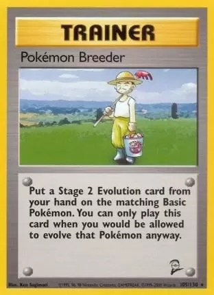 Base Set 2 - Eleveur de Pokémon