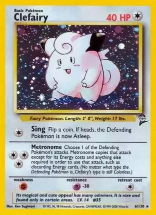 Base Set 2 - Mélofée Holographique