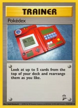 Base Set 2 - Pokédex