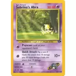 Sabrina's Abra