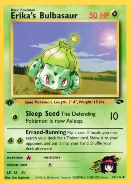 Gym Challenge - Erika\'s Bulbasaur