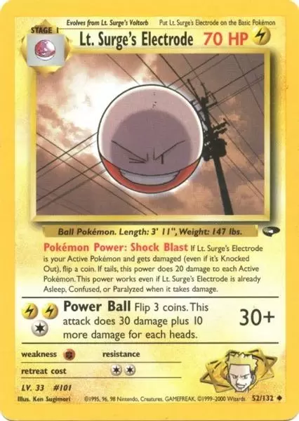 Gym Challenge - Lt. Surge\'s Electrode
