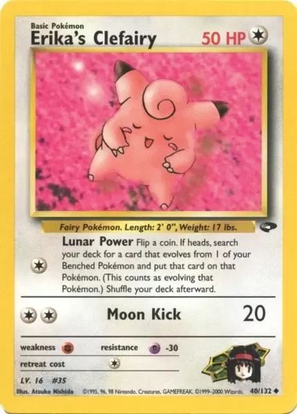 Gym Challenge - Erika\'s Clefairy