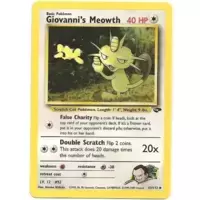 Giovanni's Meowth