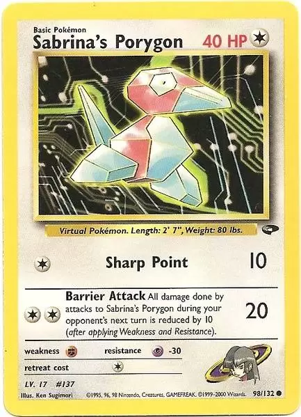 Gym Challenge - Sabrina\'s Porygon