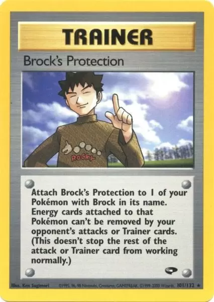 Gym Challenge - Brock\'s Protection