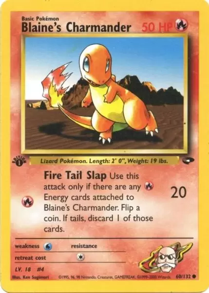 Gym Challenge - Blaine\'s Charmander